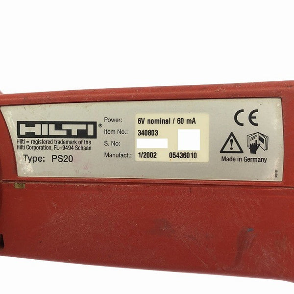 ☆中古品☆HILTI ヒルティ ディテクター PS20 電動工具 金属探知機 検知 建設129557 - 8