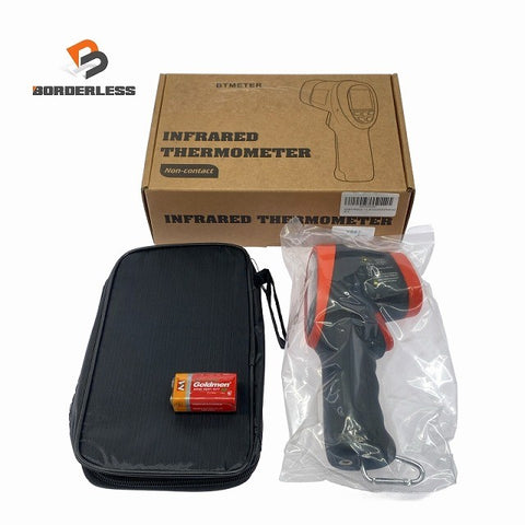 ☆未使用品☆BTMETER 赤外線温度計 BT-1500 非接触式 サーモメーター 赤外線放射温度計 レーザー温度計124488