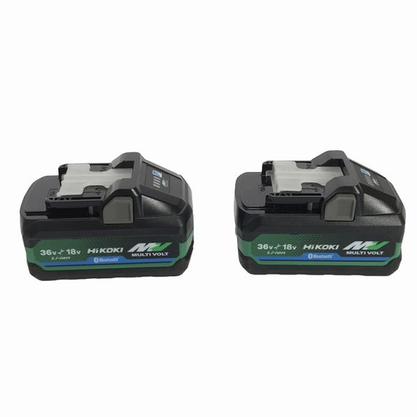 ☆未使用品2個セット☆HiKOKI ハイコーキ 純正マルチボルトバッテリー BSL36B18BX Bluetooth付き第2世代 蓄電池108359 - 8