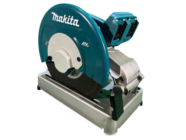 ☆美品☆makita マキタ 18V+18V 36V 355mm 充電式切断機 LW141D 本体のみ 電動工具 鉄工 軽天材切断131732 - 2