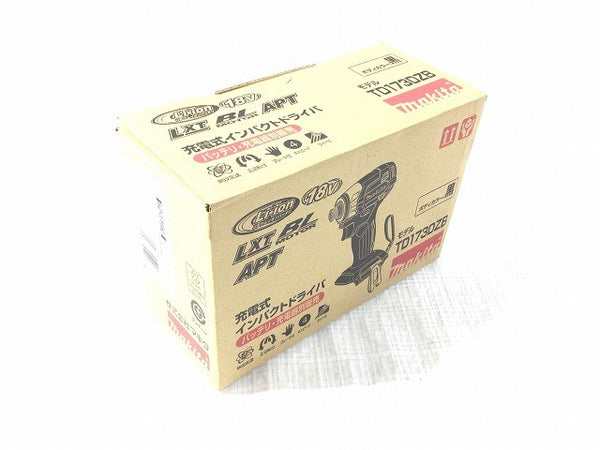 ☆未使用品☆ makita マキタ 18V 充電式インパクトドライバ TD173DZB 黒/ブラック 本体+パーツ123942 - 10