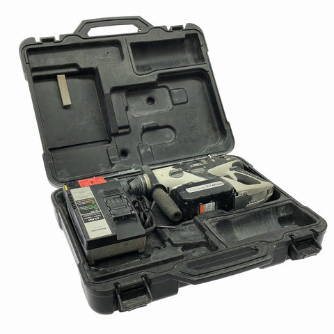 ☆中古品☆Panasonic パナソニック 28.8V 充電ハンマードリル EZ7880 バッテリ2個(3.0/3.1Ah) 充電器付 コードレス ハンマドリル129728 - 0