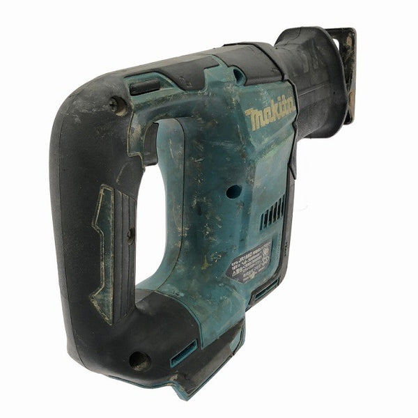 ☆中古品☆makita マキタ 18V 充電式レシプロソー JR188DZ バッテリ1個(18V6.0Ah) 純正替刃9本(未使用) ケース付135859 - 6