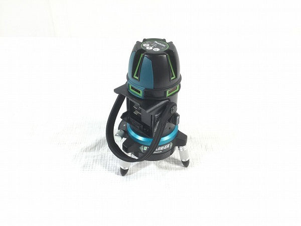 ☆未使用品☆makita マキタ 10.8V 充電式屋内・屋外兼用墨出し器 SK507GDN 本体+受光器(LDG-6)パーツ+ケース レーザー墨出し器130249 - 6