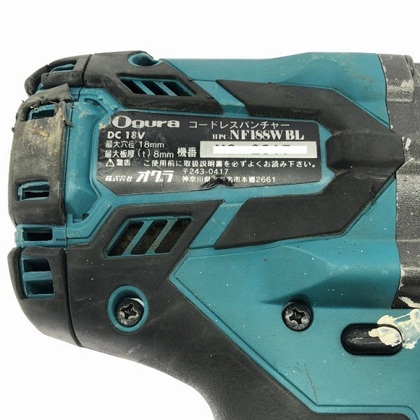 ☆中古品☆Ogura オグラ 18V コードレス油圧式パンチャー HPC-NF188WBL バッテリー1個 BL1860B付 コードレスパンチャー136940 - 6