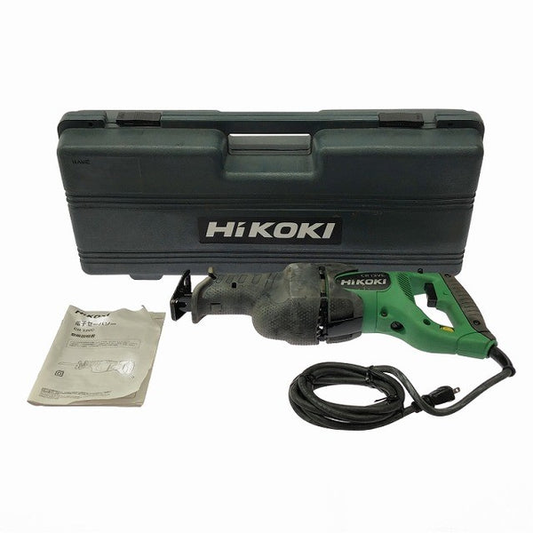 ☆中古品☆ HiKOKI ハイコーキ 100V セーバーソー/セーバソー CR13VC 本体+ケース レシプロソー 電動のこぎり 電のこ124181 - 3