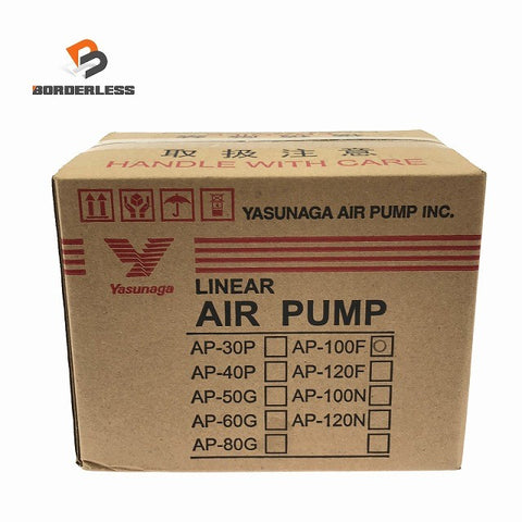 ☆未使用品☆YASUNAGA 安永 電磁式エアーポンプ AP-100F 吐出専用タイプ 省エネモデル 浄化槽 医療関係133312