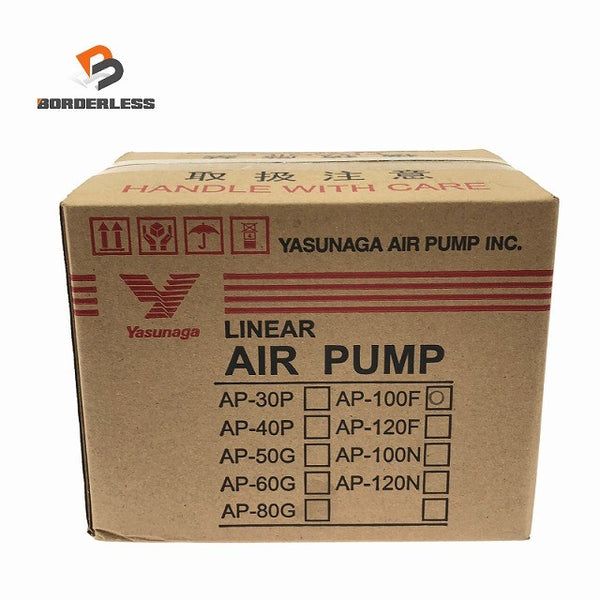 ☆未使用品☆YASUNAGA 安永 電磁式エアーポンプ AP-100F 吐出専用タイプ 省エネモデル 浄化槽 医療関係133312 - 1