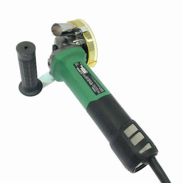 ☆極美品☆ HIKOKI ハイコーキ 100mm 電子ディスクグラインダ 細径 ブレーキ付 G10BYE2 紅蓮 集じんカバー付き 電動工具 研磨 研削117739 - 5