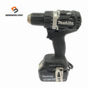☆美品☆makita マキタ 18V 充電式ドライバドリル DF484D 黒/ブラック バッテリー(18V 5.0Ah) 残量表示ボタン付き137706 - 1