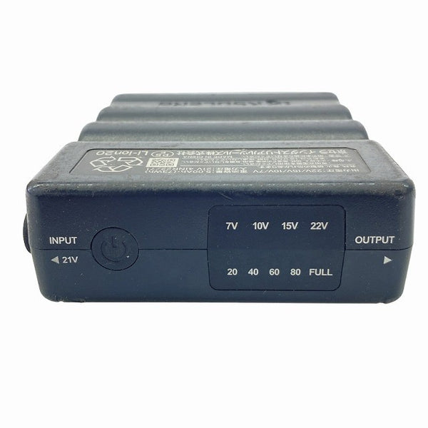 ☆比較的綺麗☆BURTLE バートル 22V エアークラフト専用バッテリー AC08 黒 ファンユニット AC08-1/08-2 充電ケーブル付き119399 - 6