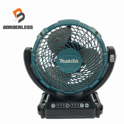 ☆比較的綺麗☆makita マキタ 14.4V/18V/100V 充電式ファン CF102D 本体のみ 小型 コンパクト コードレス 送風機 扇風機