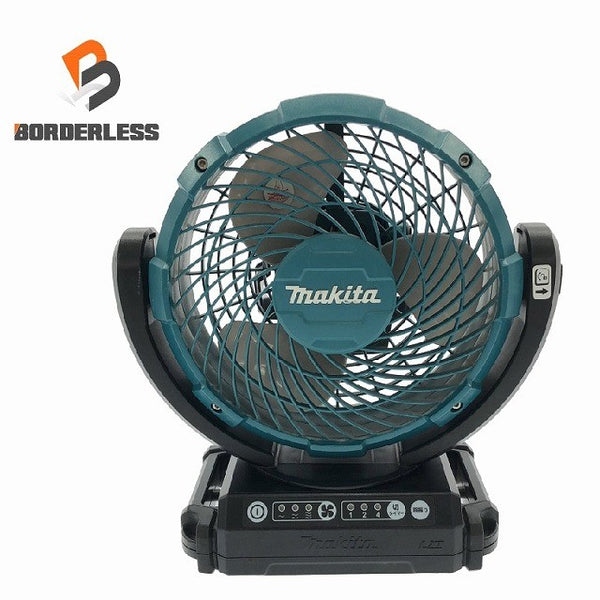 ☆比較的綺麗☆makita マキタ 14.4V/18V/100V 充電式ファン CF102D 本体のみ 小型 コンパクト コードレス 送風機 扇風機 - 1