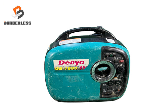 ☆中古品☆DENYO デンヨー インバータ発電機 GE-1600-IV/GE-1600SS-IV 1.6kVA インバーター発電機 小型 ガソリンエンジン123435