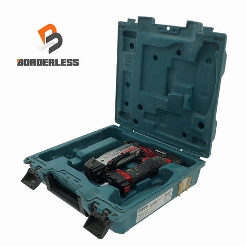 ☆中古品☆ makita マキタ 高圧 ピンタッカ AF501HP 赤/レッド 15mm-50mm ケース付