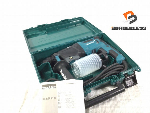 ☆比較的綺麗☆makita マキタ 100V 26mm ハンマドリル HR2601F 本体+パーツ+ケース SDSプラス ハンマードリル 穴あけ 穿孔 - 2