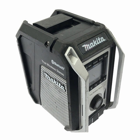 ☆中古品☆ makita マキタ 10.8V~18V 充電式ラジオ MR113 黒/ブラック 本体のみ 現場ラジオ 作業ラジオ ポータブルラジオ - 0