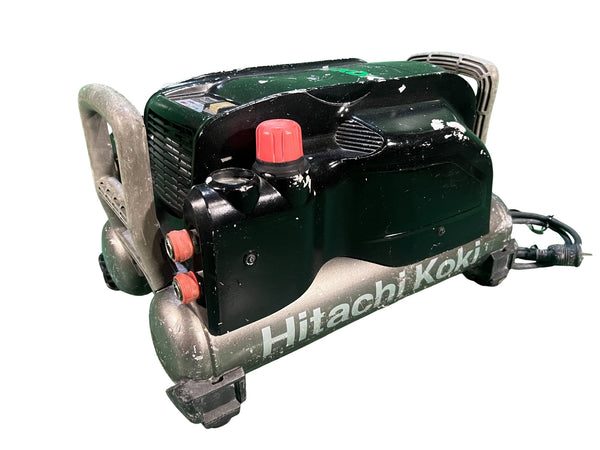 ☆中古品☆HITACHI 日立工機 常圧/高圧 エアコンプレッサー EC1445H 100V 11L エアーコンプレッサー エア工具 エアツール133936 - 2