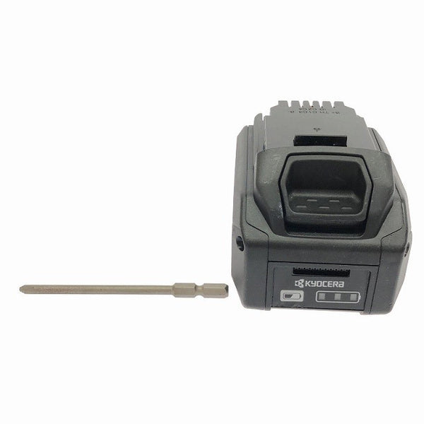 ☆極美品☆ KYOCERA 京セラ 18V/36V 充電式インパクトドライバー DID183 本体+バッテリー1個(5.0Ah)+ビット133479 - 9
