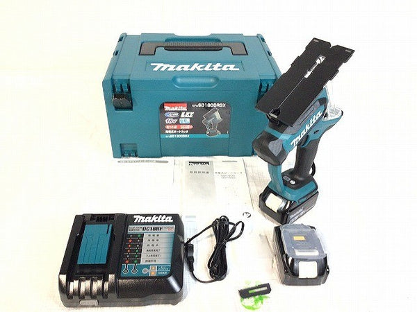 ☆未使用品☆makita マキタ 18V 充電式ボードカッター SD180DRGX バッテリー2個(18V 6.0Ah)充電器 ケース コードレス 電動工具134812 - 3