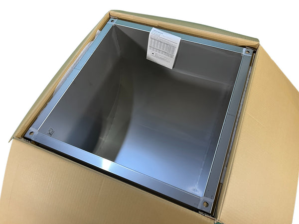 ☆未使用品☆MITUBISHI 三菱電機 有圧換気扇用排気標準タイプウェザーカバー W-60KSAM ステンレス製 防虫網標準装備126550 - 4