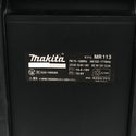 ☆中古品☆ makita マキタ 10.8V~18V 充電式ラジオ MR113 黒/ブラック 本体のみ 現場ラジオ 作業ラジオ ポータブルラジオ - 10