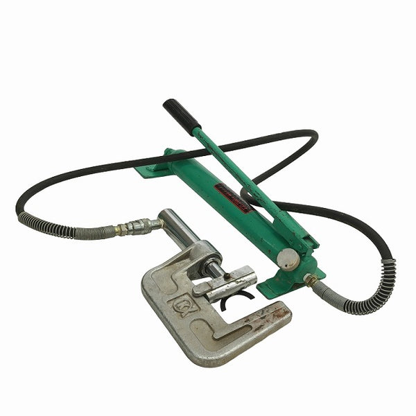 ☆中古品☆KAMEKURA 亀倉精機 油圧ポンプ EP-700型 パイプ断水機 P-50N ケース付 パイプ圧着機 水道管工事 手動油圧式 - 7