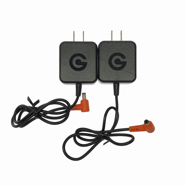 ☆中古品2点☆長信ジャパン バッテリーセット GB428 本体2個+AC充電ケーブル2本 空調作業服 暑さ対策134575 - 10