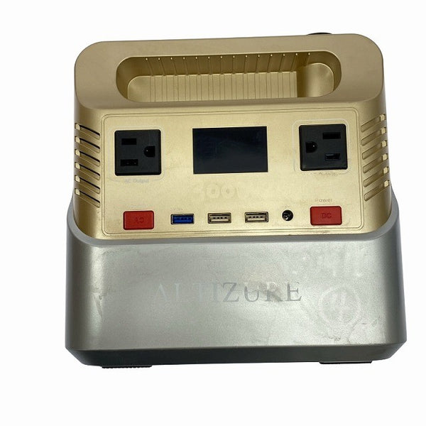 ☆中古美品☆ ALTIZURE アルティジュール ポータブル充電器 HP300S 本体＋ACアダプタ 車中泊 アウトドア キャンプ 防災125864 - 6