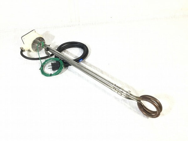 ☆中古品☆八光電機 投げ込みヒーター BCS1115 アース 温度調整付き 水加熱用 コード式 電動工具130239 - 3
