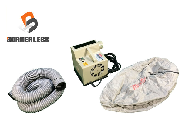 ☆中古品☆makita マキタ 粉じん用 集じん機 411 ホース＋集塵袋付 100V 100L コード式 集塵機 掃除機116799 - 1