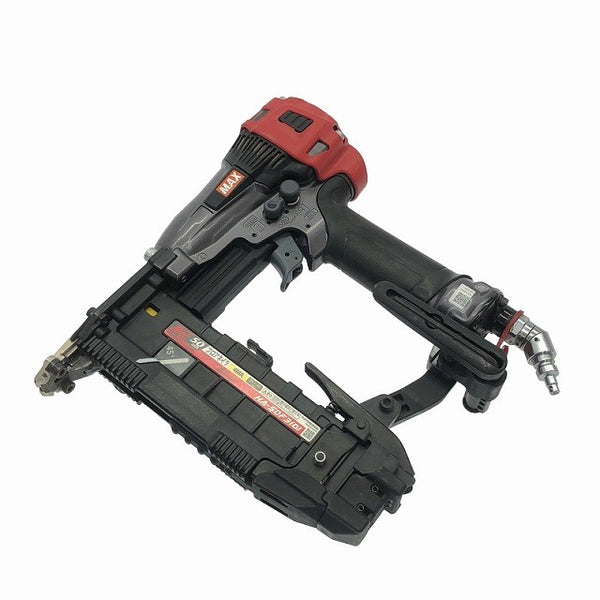☆比較的綺麗☆MAX マックス 高圧 フロア用ネイラ HA-50F3(D) ケース付 フロアタッカー エアタッカー エアータッカー エア工具 - 4