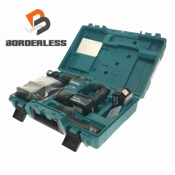 ☆未使用品☆makita マキタ 18V 充電式ケレン HK180DRGX バッテリー2個(18V 6.0Ah) 充電器 ケース付 コードレス 剥離 剥がし134806 - 1