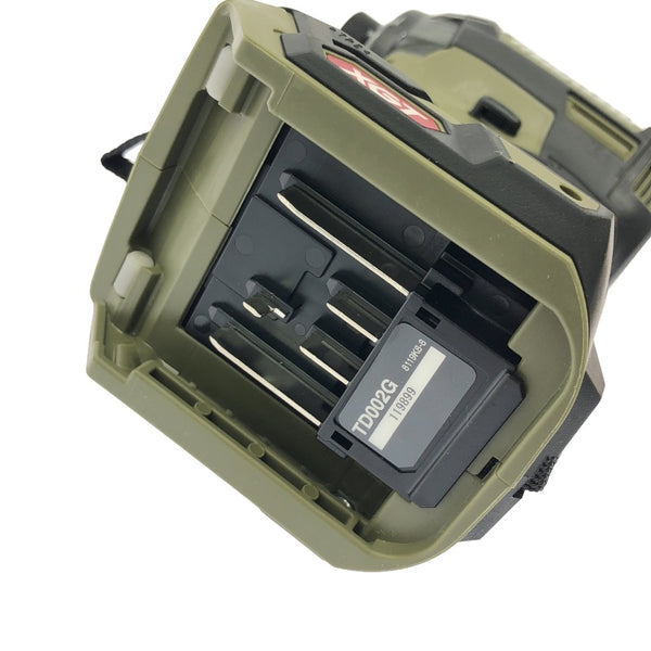 ☆未使用品☆makita マキタ 40Vmax 充電式インパクトドライバ TD002GZO オリーブ 説明書 外箱付 ※バッテリ・充電器 別売り113871 - 8