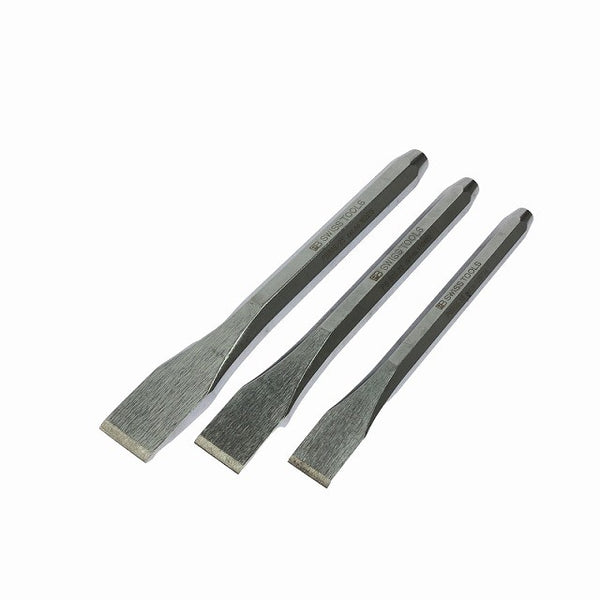 ☆美品6本セット☆PB スイスツール フラットチゼル PB805 18mm 22mm 25mm 平タガネ118702 - 4