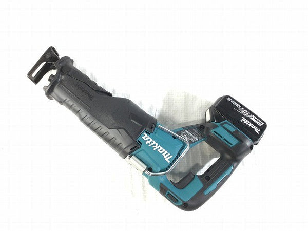 ☆未使用品☆makita マキタ 18V 充電式レシプロソー JR187DRGX バッテリ2個(6.0Ah) 充電器 ケース付 コードレスセーバソー136147 - 7