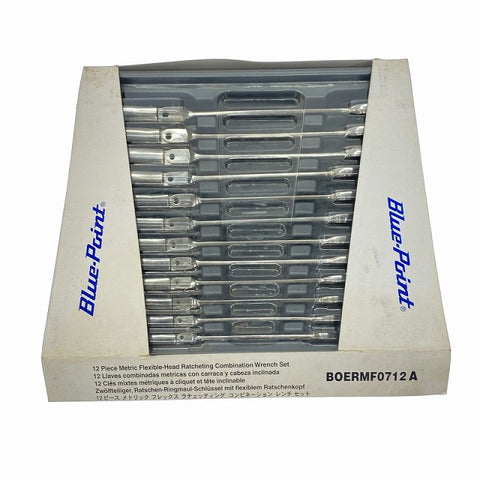 ☆未使用品セット☆BLUE POINT ブルーポイント ラチェッティングコンビネーションレンチ12本セット BOERMF0712A  Snap-on114481 - 0