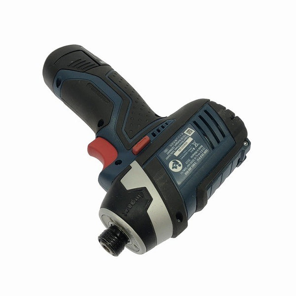 ☆美品☆BOSCH ボッシュ 10.8V バッテリーインパクトドライバー GDR10.8V-LI バッテリー(10.8V 2.0Ah) 充電器付き125687 - 7