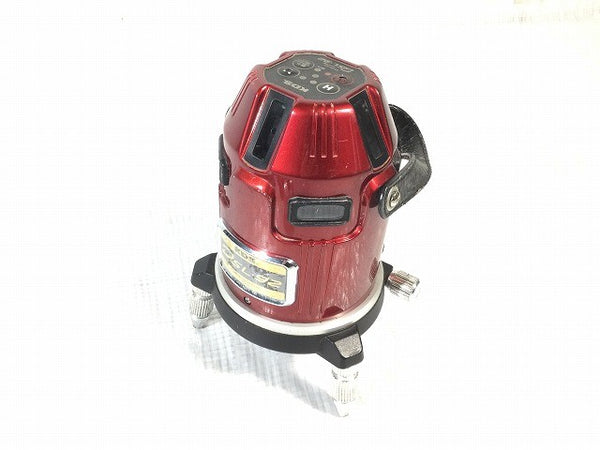 ☆中古品☆KDS ムラテック レーザー墨出し器 DSL-92 電子正準 高輝度 フルライン 受光器 LRV-4 ケース付 ゴーグル付128208 - 5