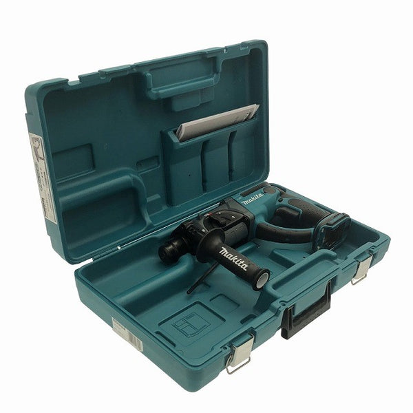 ☆未使用品☆ makita マキタ 18V 20mm 充電式ハンマドリル HR202DZK 青/ブルー 本体+ケース131181 - 2