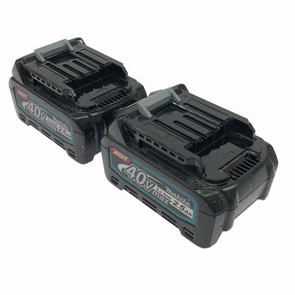 ☆中古品2個セット☆ makita マキタ 40Vmax 2.5Ah 純正リチウムイオンバッテリー BL4025 リチウムイオン電池 蓄電池 充電池115466 - 5