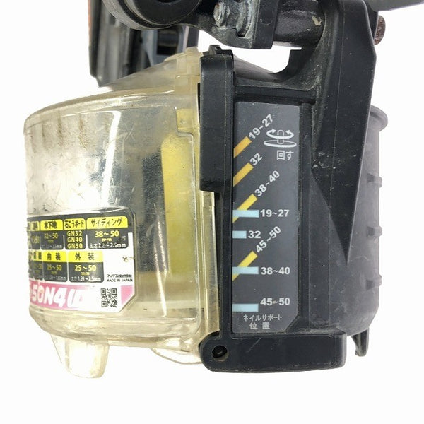 ☆中古品☆MAX マックス 50mm 高圧コイルネイラ HN-50N4(D) 本体のみ エアー/ロール 釘打機 /釘打ち機 エアツール 115953115953 - 10
