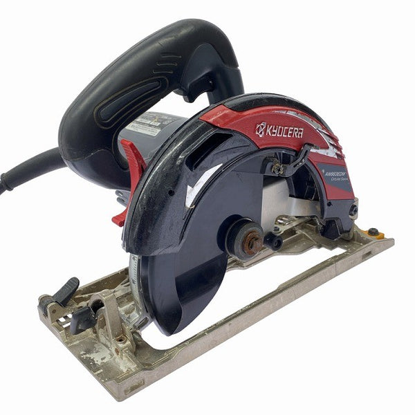 ☆中古品☆KYOCERA 京セラ 100V 165mm 電子丸ノコ AW663EDM コード式 マルノコ 丸のこ 丸鋸 木工用 切断機 旧リョービ129151 - 2