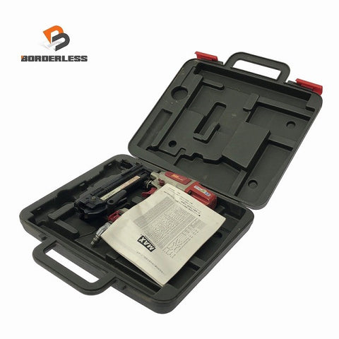 ☆中古品☆MAX マックス 常圧 フロア用エアネイラ TA-238F/438MA フロア ケース付 肩巾4mm 足長38mm フロアタッカー124814