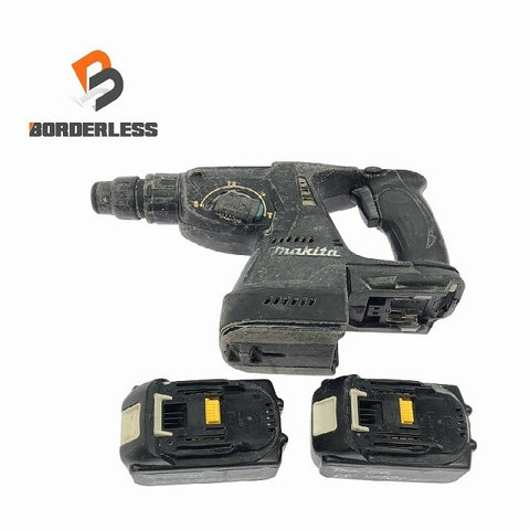 ☆中古品☆makita マキタ 18V 充電式ハンマドリル HR244D バッテリー2個(18V 6.0Ah)
