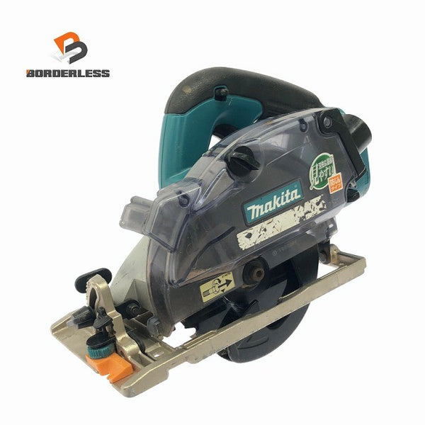 ☆中古品☆makita マキタ 14.4V 125mm 充電式防じんマルノコ KS521D 本体のみ コードレス 集じん丸のこ 防塵マルノコ 集塵丸のこ133855 - 1