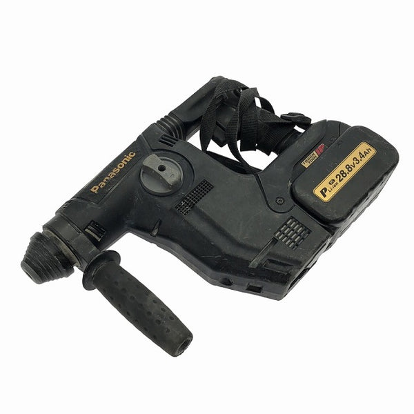 ☆比較的綺麗☆ Panasonic パナソニック 28.8V 集塵システム搭載 ハンマドリル EZ7881PC2VT1 ブラック＆ゴールド ※コメント必読111016 - 4