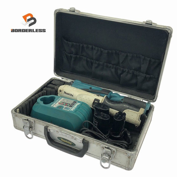 ☆中古品セット☆マキタ 7.2V ペンドライバドリル DF010D ペンインパクトドライバ TD020D バッテリ3個(1.0Ah) 充電器 ケース付138091 - 1