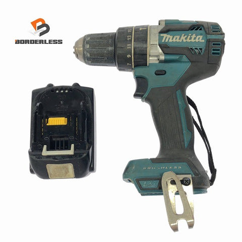☆比較的綺麗☆ makita マキタ 18V充電式ドライバドリル HP484D バッテリー1個(BL1860B 6.0Ah)付 ドリルドライバー 電動工具130069