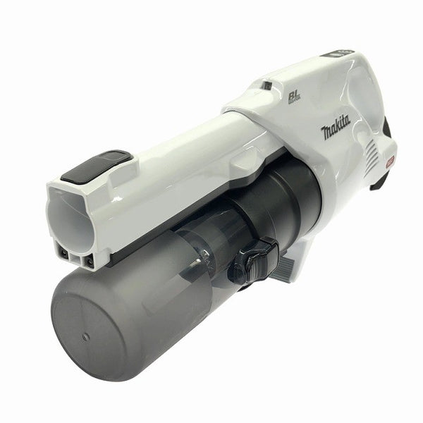 ☆中古美品☆makita マキタ 40Vmax 充電式クリーナー CL004G 白 本体＋パイプ＋ノズル付 サイクロン一体式 コードレス 掃除機130906 - 2